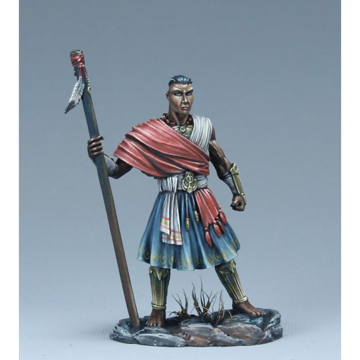 Dark Sword Miniatures Visions In Fantasy Male Warrior Monk With Staff